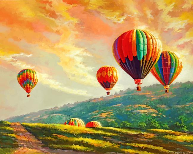 Hot air balloon scene painting by numbers.jpeg