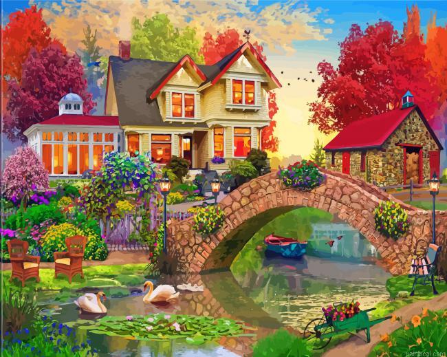 House by lake painting by numbers.jpeg