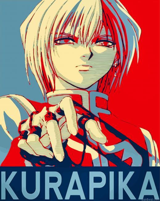 Hunter x hunter kurapika painting by numbers.jpeg