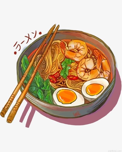 Japanese ramen painting by numbers.jpeg