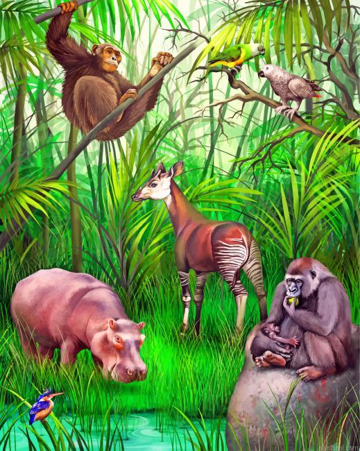 Jungle animals painting by numbers.jpeg