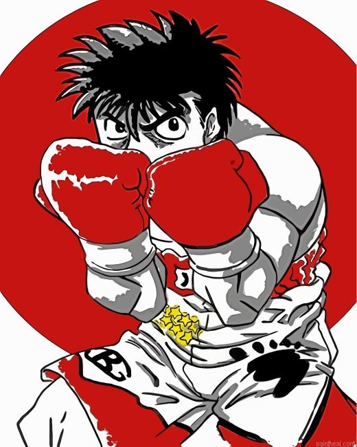 Mamoru hajime no ippo illustration painting by numbers.jpeg