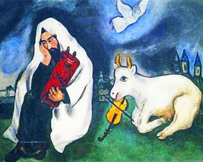 Marc chagall rabbi painting by numbers.jpeg
