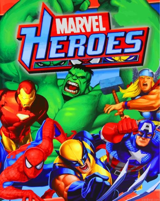 Marvel heroes painting by numbers.jpeg