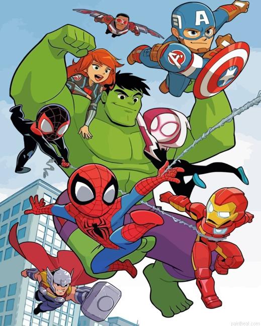 Marvel superheroes painting by numbers.jpeg