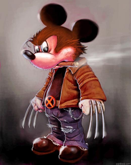 Mickey wolverine painting by numbers.jpeg