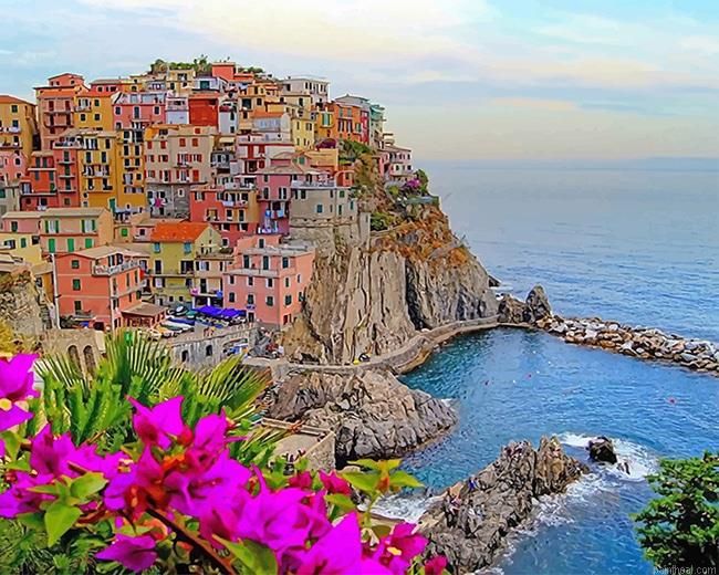 Monterosso al mare italy new painting by numbers.jpeg
