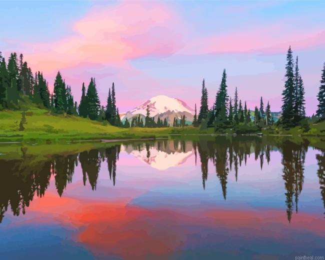 Mount rainier national park landscape painting by numbers.jpeg