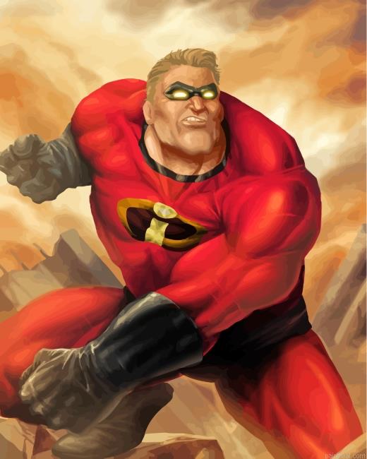 Mr incredible painting by numbers.jpeg