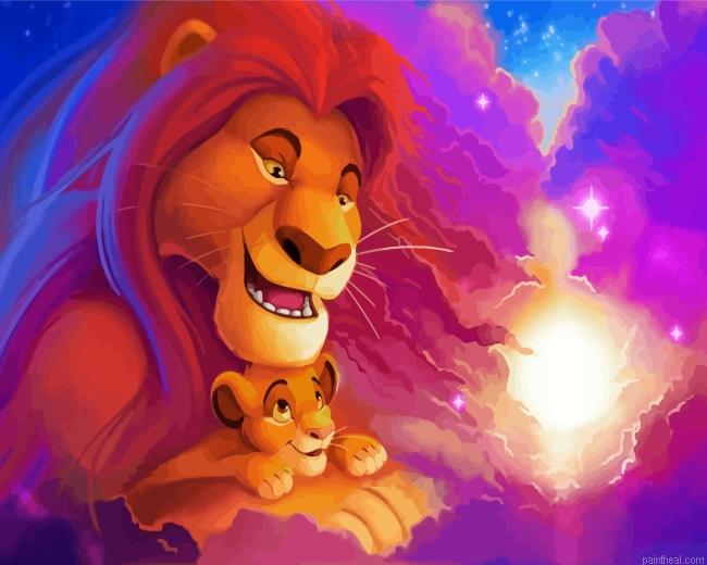 Mufasa and simba painting by numbers.jpeg