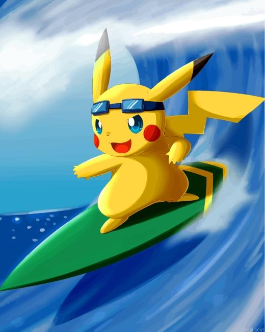 Pikachu surfing painting by numbers.jpeg