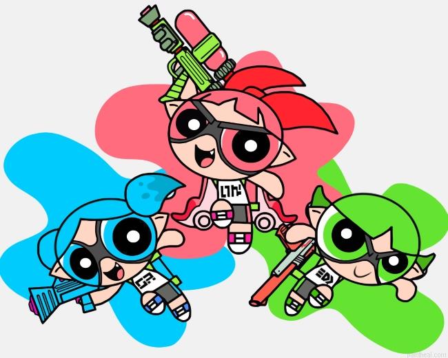 Powerpuff girls animation painting by numbers.jpeg