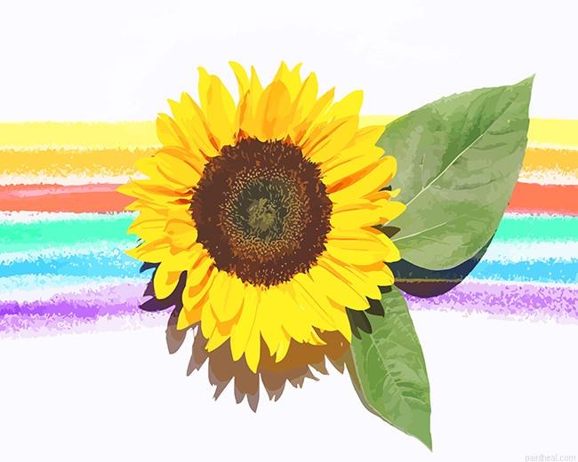 Rainbow sunflower painting by numbers.jpeg