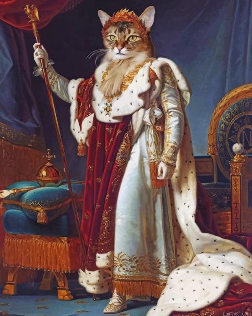 Royal cat painting by numbers.jpeg