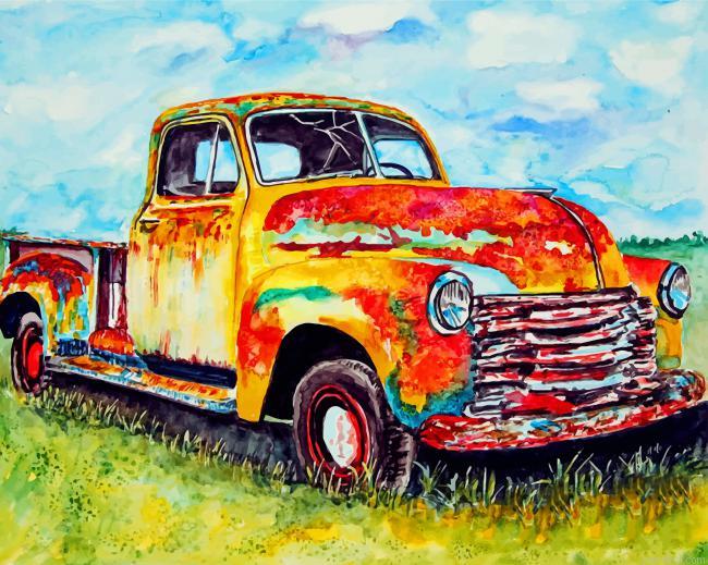 Rusty old truck painting by numbers.jpeg