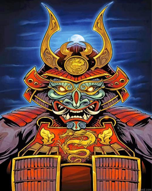 Samurai painting by numbers.jpeg