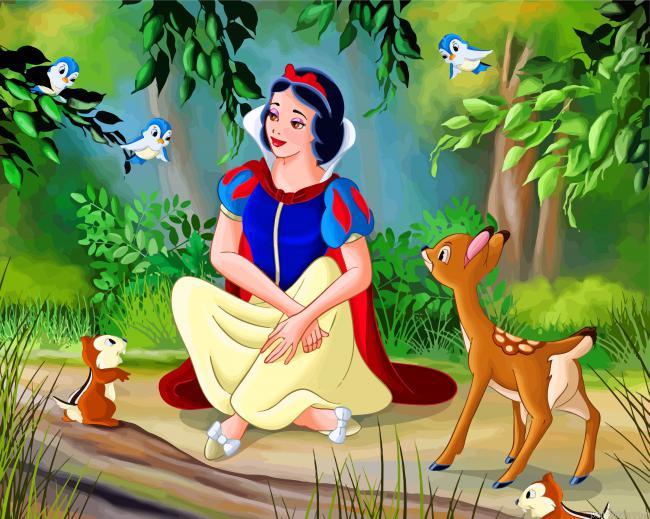Snow white and her friends painting by numbers.jpeg
