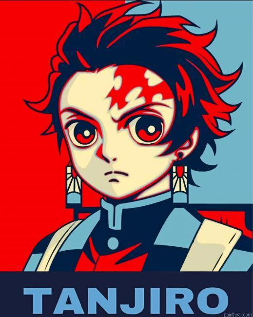 Tanjiro kamado painting by numbers.jpeg