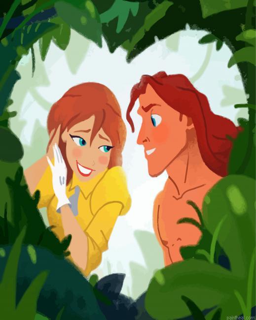 Tarzan cartoon painting by numbers.jpeg