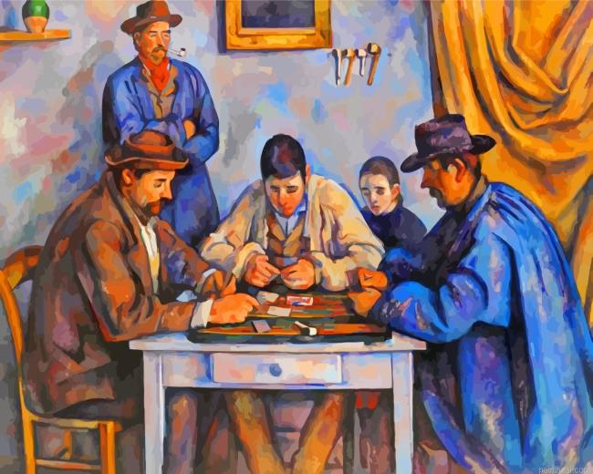 The card players painting by numbers.jpeg