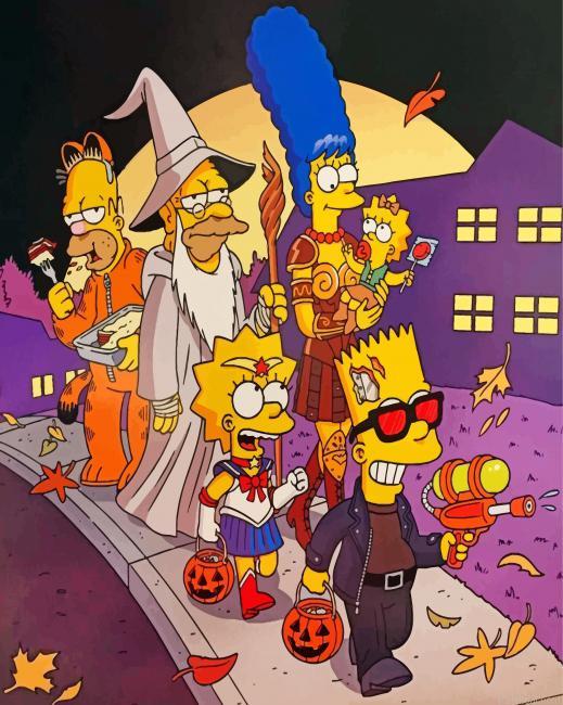 The simpsons halloween painting by numbers.jpeg