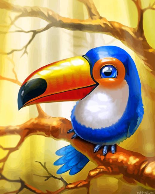 Toucan bird painting by numbers.jpeg