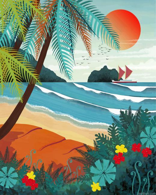 Tropical island painting by numbers.jpeg
