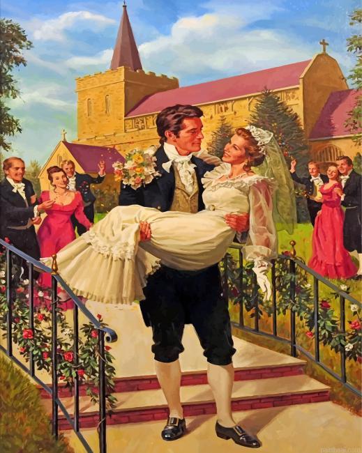 Vintage bride and groom painting by numbers.jpeg