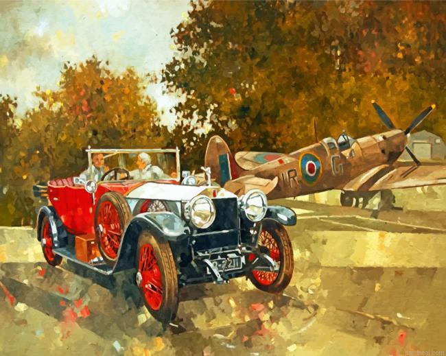Vintage car painting by numbers.jpeg