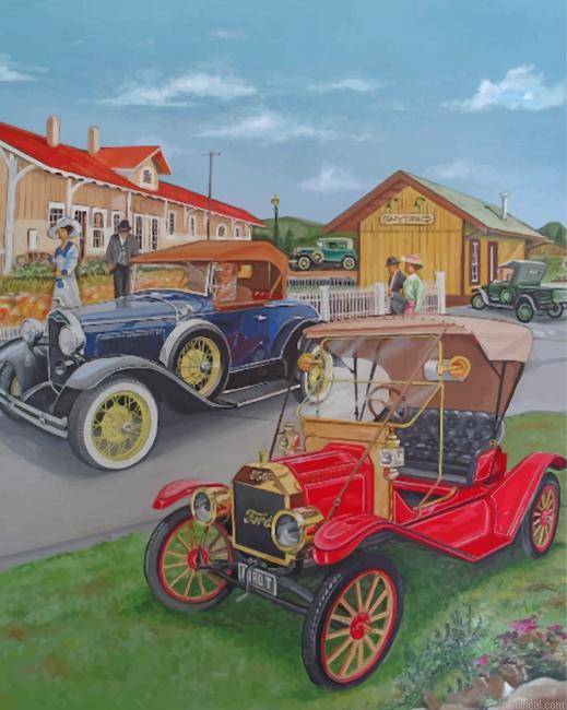 Vintage cars painting by numbers.jpeg
