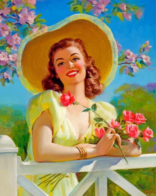 Vintage lady painting by numbers.jpeg