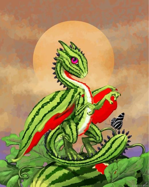Watermelon dragon painting by numbers.jpeg