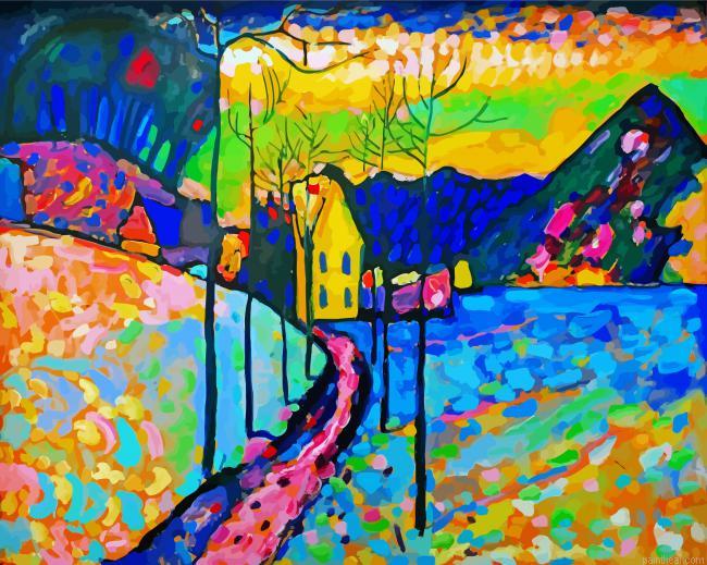 Winter landscape wassily kandinsky painting by numbers.jpeg