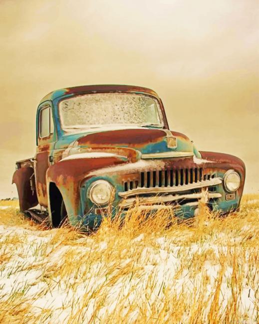 Abandoned corvette painting by numbers.jpeg