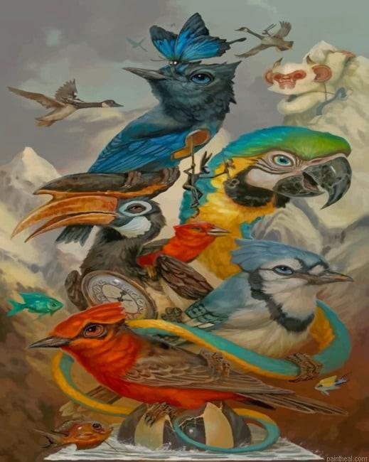 Aesthetic birds new painting by numbers.jpeg