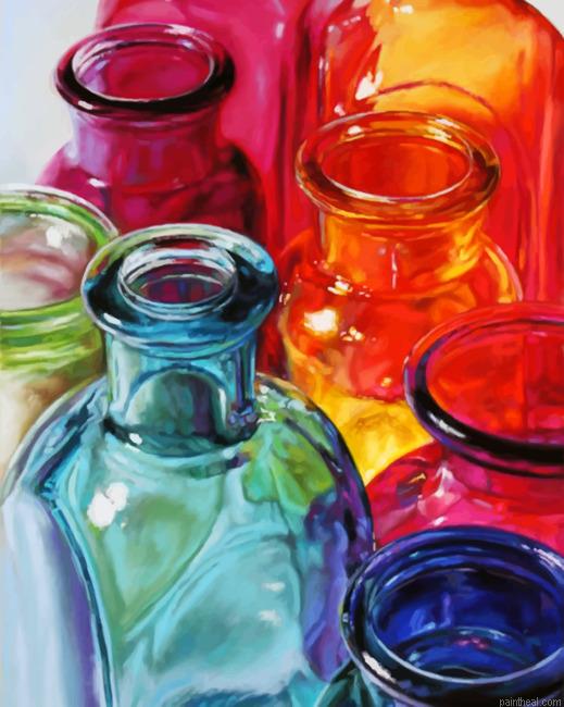 Aesthetic colored bottles painting by numbers.jpeg