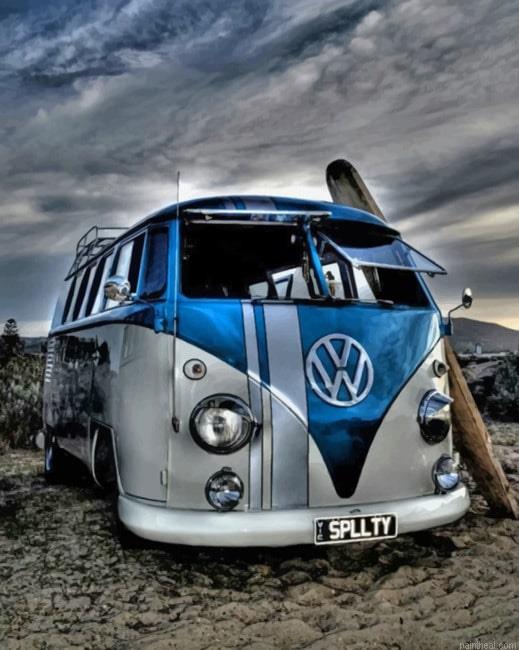 Aesthetic volkswagen new painting by numbers.jpeg