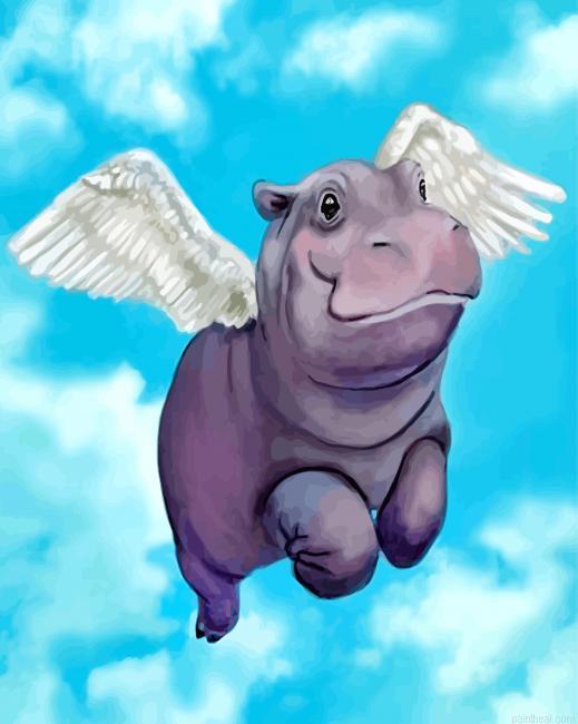 Angel hippopotamus painting by numbers.jpeg
