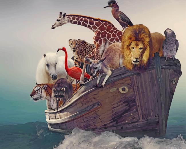 Animals on boat painting by numbers.jpeg