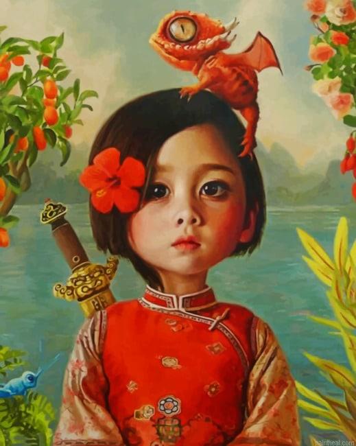 Asian little girl new painting by numbers.jpeg