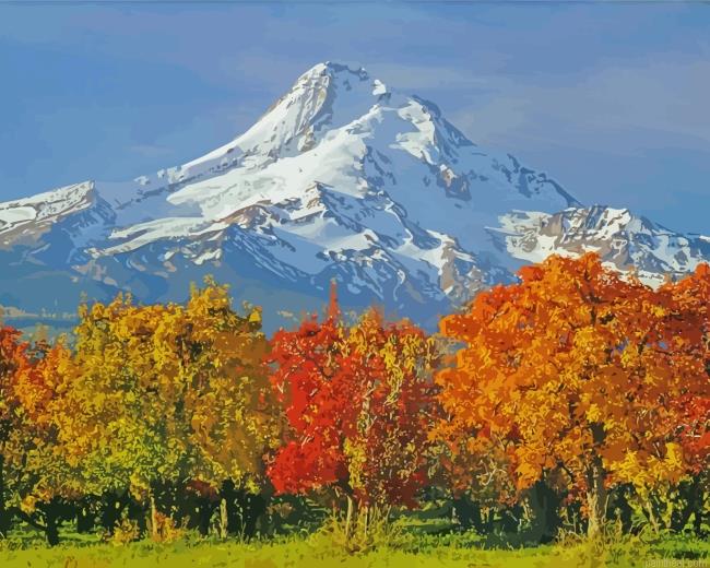 Autumn mt hood oregon painting by numbers.jpeg
