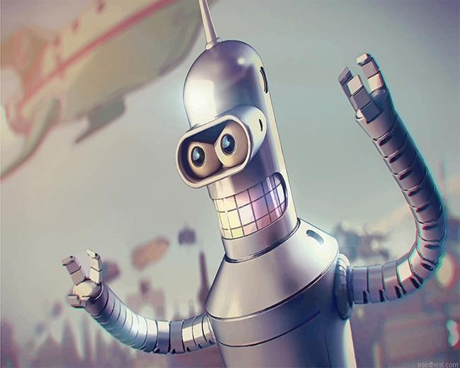 Bender rodriguez painting by numbers.jpeg