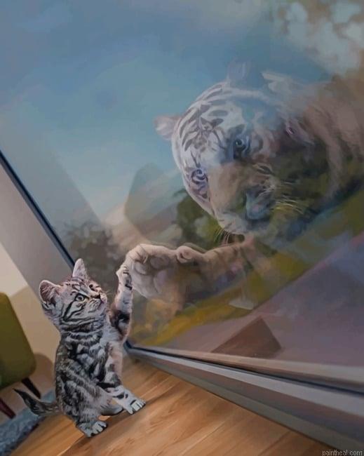 Cat reflection new painting by numbers.jpeg
