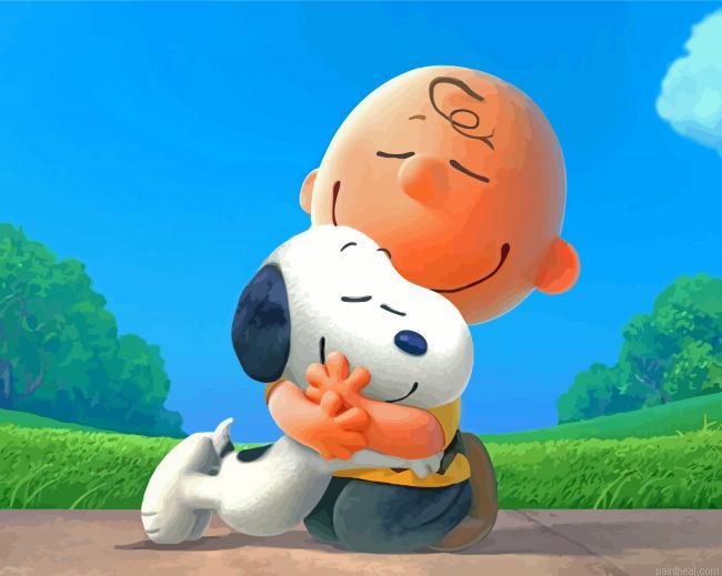Charlie brown and snoopy painting by numbers.jpeg