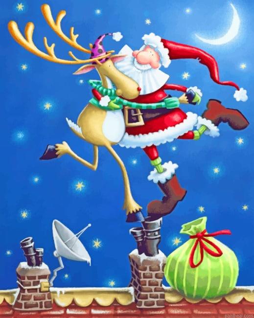 Christmas santa claus painting by numbers.jpeg
