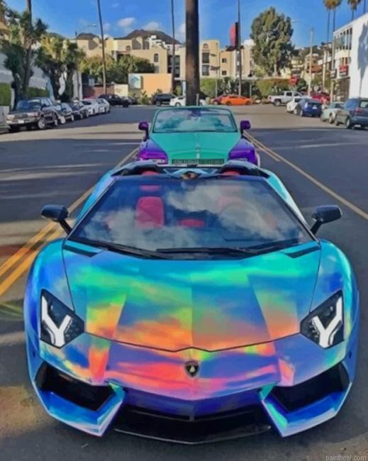Colorful lamborghini new painting by numbers.jpeg
