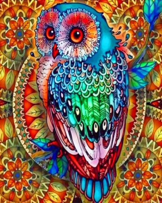 Colorful mandala owl painting by numbers.jpeg