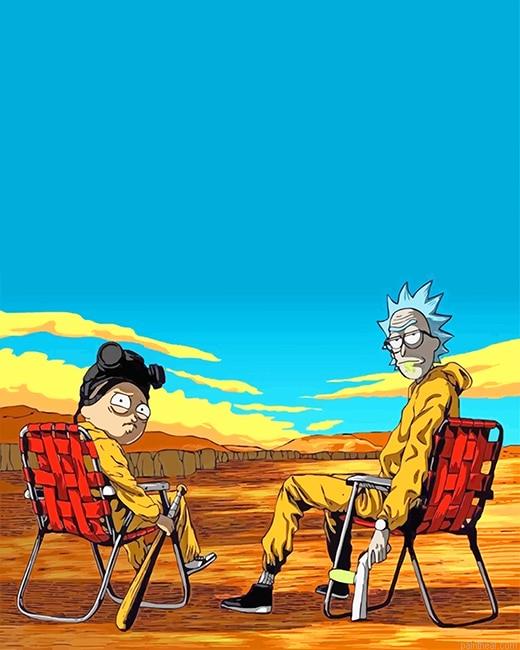 Cool rick and morty painting by numbers.jpeg