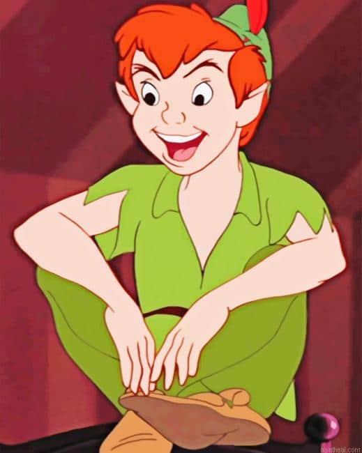 Disney peter pan sitting painting by numbers.jpeg