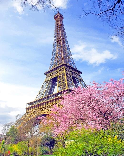 Eiffel in spring painting by numbers.jpeg